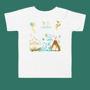 Costa Rica- Te Amo Kids Tee